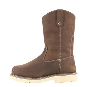 Iron Age Mens Brown Leather Work Boots Solidifier 11in Waterproof CT Size 13 W